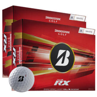 Bridgestone Tour B RX Golf Balls (Double Dozen) White