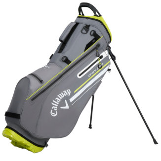 Callaway Chev Dry Golf Stand Bag Charcoal/Florescent Yellow 5123106