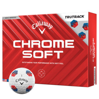 Callaway Chrome Soft Tru Track Golf Balls White