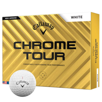 Callaway Chrome Tour Golf Balls White