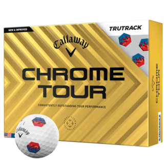 Callaway Chrome Tour TruTrack Golf Balls White