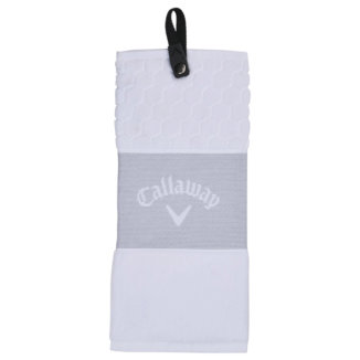 Callaway Tri-Fold Golf Towel White