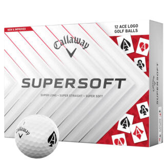 Callaway Supersoft Aces Golf Balls White