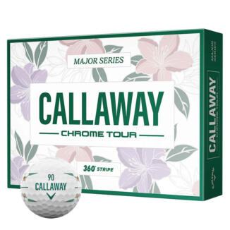 Callaway Chrome Tour April Major Golf Balls White