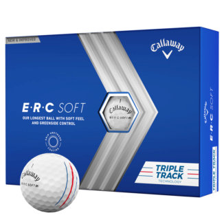 Callaway ERC Soft Triple Track Golf Balls White