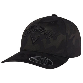 Callaway Jacquard Camo Golf Cap Caviar CGASC0M0-005