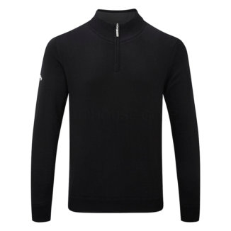 Callaway Merino Windstopper 1/4 Zip Golf Sweater Black CGGF7079-010