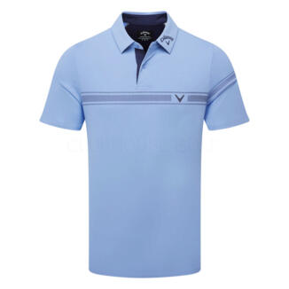 Callaway Odyssey Block Golf Polo Shirt Vista Blue CGKSG0B9-993