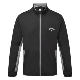 Callaway Weather Series Waterproof Golf Jacket Black/Grey CGRFB0B2-002