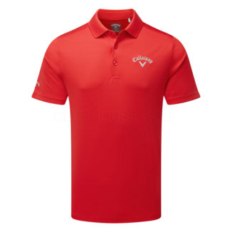 Callaway Tournament Golf Polo Shirt True Red CGKFB0W3-609