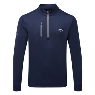 Callaway Tour Fleece 1/4 Zip Golf Sweater Peacoat CGKFF0Y0-410