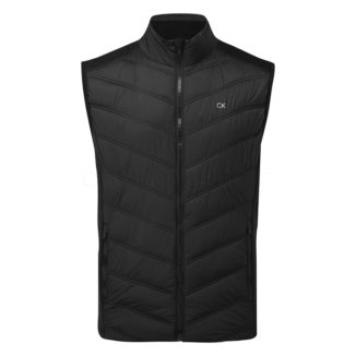 Calvin Klein Frontera Hybrid Golf Wind Vest Black C9833