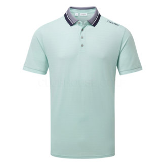 Calvin Klein Parramore Golf Polo Shirt Aqua