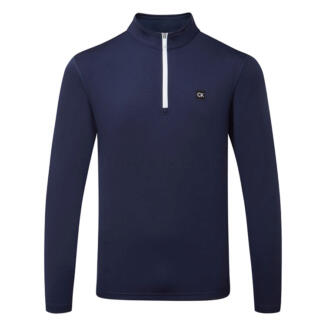 Calvin Klein Westgate 1/2 Zip Golf Sweater Navy CKMS24888