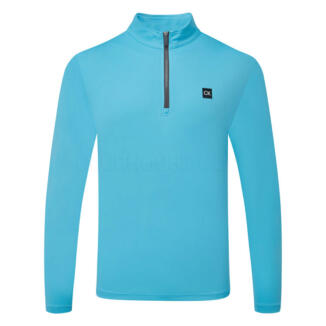 Calvin Klein Westgate 1/2 Zip Golf Sweater Aquarius CKMS24888