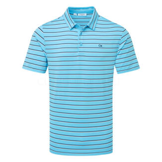 Calvin Klein Winchester Golf Polo Shirt Aquarius CKMS25942