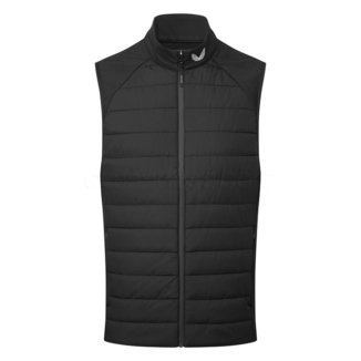 Castore Hybrid Quilted Golf Wind Top Black CMA50223-001