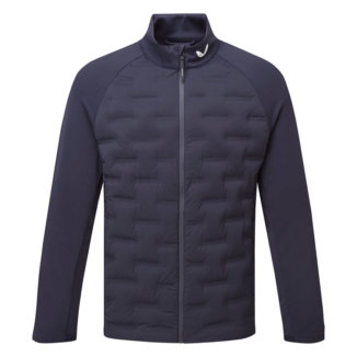 Castore Hybrid Quilted Golf Wind Jacket Midnight Navy CMB50530-175