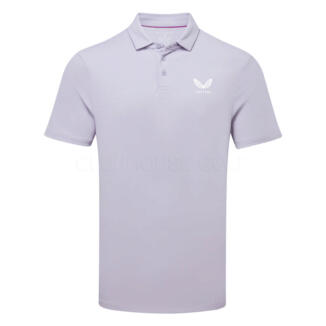Castore Essential Golf Polo Shirt Languid Lavender/White MLM00046CAS-051