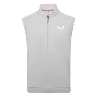 Castore Flex 1/2 Zip Golf Sleeveless Sweater Alloy/White MLM00040CAS-121