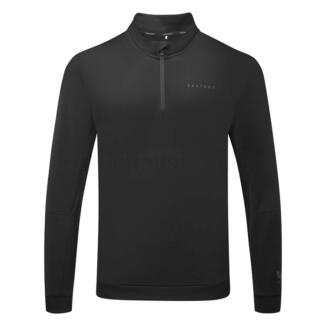 Castore Flex 1/4 Zip Golf Sweater Black/Gunmetal MLM00010CAS-A005