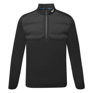 Castore LVS Hybrid 1/2 Zip Golf Wind Top Black/Mid Grey GMF41108-018