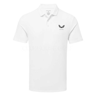 Castore Essential Golf Polo Shirt White GMC30689-020