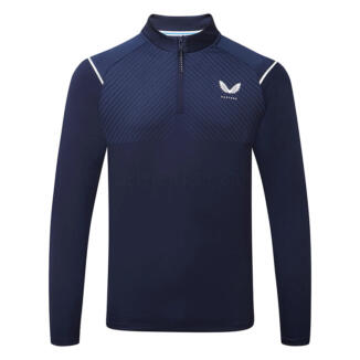 Castore Pinnacle 1/4 Zip Golf Sweater Midnight Navy/White GME40990-021