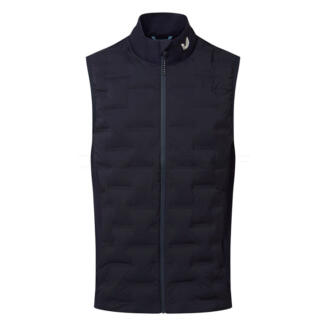 Castore Pinnacle Lightweight Hybrid Thermal Golf Wind Vest Midnight Navy/White GMC50683-021