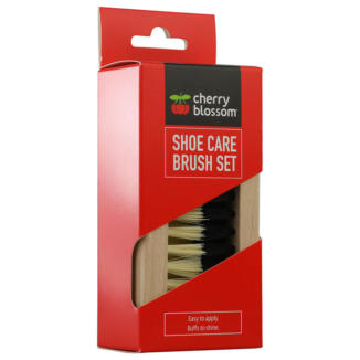 Cherry Blossom Golf Shoe Care Brush Set