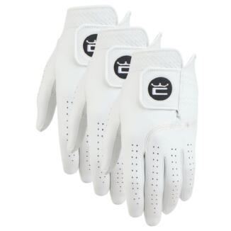 Cobra Pur Tour Golf Gloves (3 For 2) White (Left Handed Golfer)