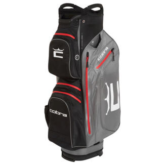 Cobra Ace Waterproof Golf Cart Bag Quiet Shade/White/Black/Red 953026-05