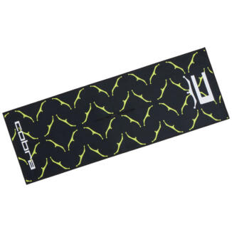 Cobra Microfiber Crown Golf Towel Black 909935-01