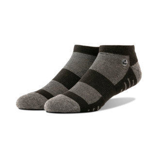 Cuater Eighteener Ankle Golf Socks Black/Grey 4MR236-0BLG