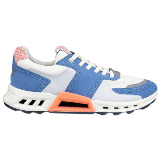 Ecco Biom C4 Gore-Tex Fashion Golf Shoes Federal Blue/White/Burnt Coral 130524-61587