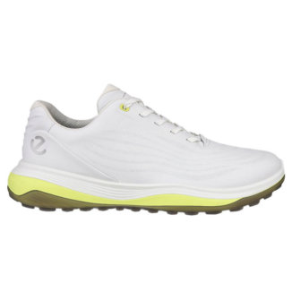 Ecco LT1 Golf Shoes White/Yellow 132264-01007