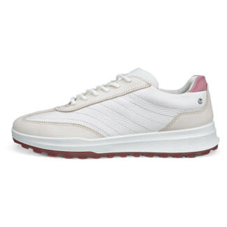 Ecco Ladies Street Vibe Golf Shoes Limestone/White/Blush 115303-61605
