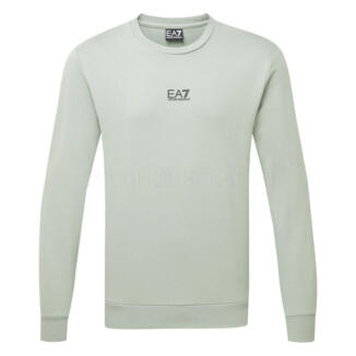 Emporio Armani Core Crew Neck Golf Sweater Green Milieu 8NPM30-U9024