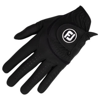 FootJoy Weathersof Golf Glove Black (Left Handed Golfer)