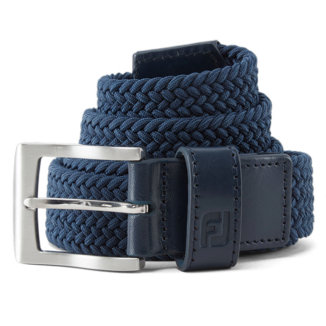 FootJoy FJ Braided Golf Belt Navy 69489