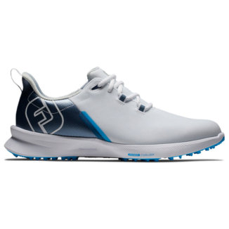 FootJoy Fuel Sport 55454 Golf Shoes White/Navy/Blue