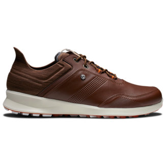 FootJoy FJ Stratos 50073 Golf Shoes Cognac/Brown/Orange