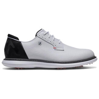 FootJoy Traditions Blucher 57979 Golf Shoes White/Black/Red