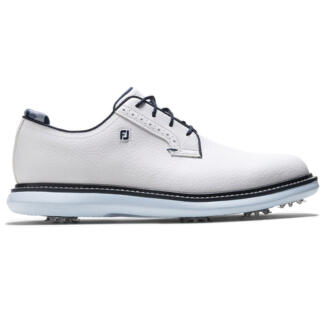 FootJoy Traditions Blucher Golf Shoes White/Seasonal