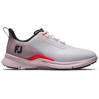 FootJoy Ladies Fuel Golf Shoes White/Pink/Coral
