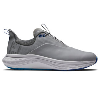 FootJoy FJ Quantum 56982 Golf Shoes Grey/White/Blue