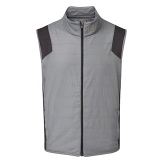 FootJoy Quilted Thermal Golf Wind Vest Charcoal/Grey 92973