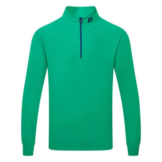 FootJoy Angled Ottoman Chill-Out 1/4 Zip Golf Pullover Field Green 39310