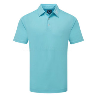 FootJoy Stretch Pique Solid Golf Polo Shirt Riviera Blue 80132