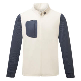FootJoy ThermoSeries Hybrid Golf Wind Jacket Stone/Charcoal 37827